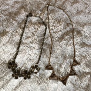 Gold necklace bundle